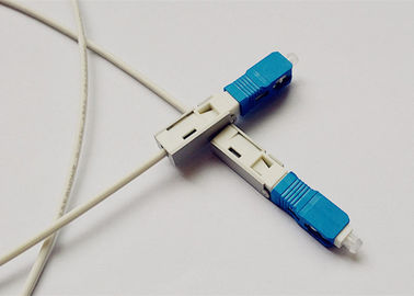 Cordón de remiendo interior de la fibra del PVC LSZH de FTTH/de FTTX con el cable de descenso