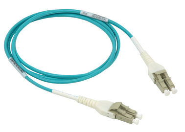 CATV/LAN/HOMBRE/WAN/cordón de remiendo de la fibra óptica del LC Uniboot de la prueba con la chaqueta violeta de LSZH