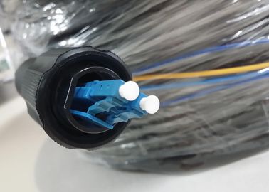 Solo modo/cordón de remiendo con varios modos de funcionamiento de la fibra óptica de PDLC con el cable al aire libre impermeable