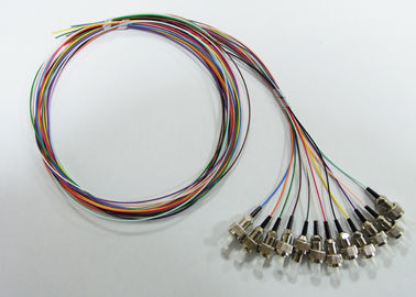 Coleta de la fibra del SC 12core del UPC APC FC con el polaco del cable del SM milímetro