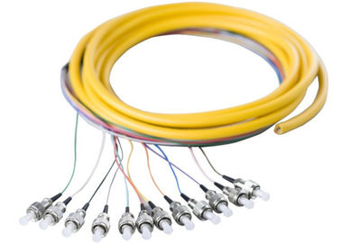 Coleta unimodal de la fibra óptica del UPC con los conectores de la fibra de 12pcs FC