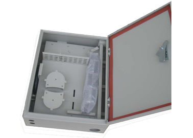 Pared y caja de distribución al aire libre aumentable del polo 32Port FTTH CATV para el divisor del PLC 1*32