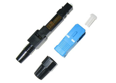 Conectores de cable de fribra óptica con varios modos de funcionamiento del SC con la virola pulida de la fibra