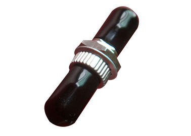 Adaptador de fibra óptica a una cara del ST unimodal/con varios modos de funcionamiento con el casquillo negro amarillo rojo