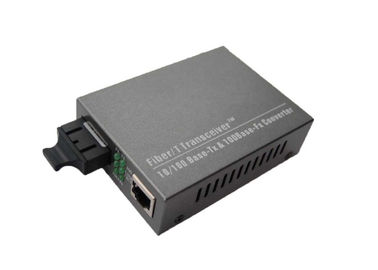 convertidor de la fibra óptica unimodal/con varios modos de funcionamiento del 100M medios para Ethernet