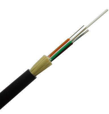 Solo modo G652D 96 de ADSS rollo del cable de fribra óptica de 144 bases
