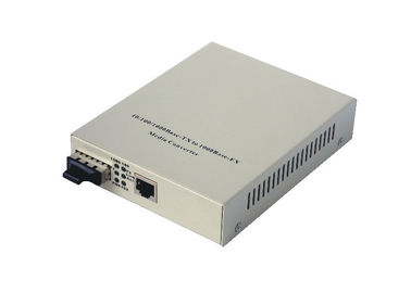 Convertidor de los medios de la fibra óptica de Ethernet del gigabit