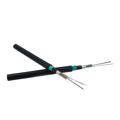 Cable de fribra óptica acorazado enterrado directo GYTA53 de los cables de la base de fibra óptica al aire libre del proveedor 12