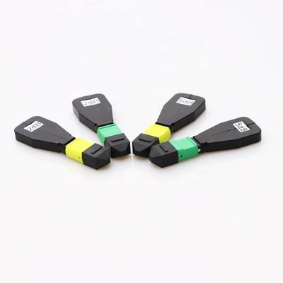 El Loopback óptico Lc/Upc o Lc/Apc duplica Loopback de la fibra óptica del solo modo del Pvc 9/125