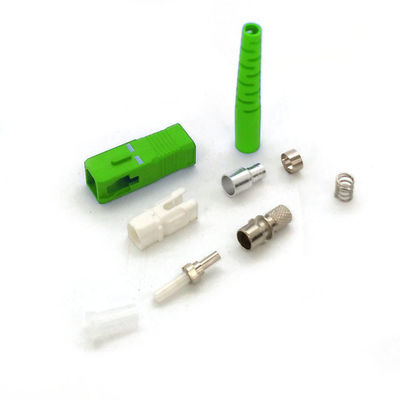Cable en línea del reborde de la virola de las compras FTTH Ho Fiber Optic Zirconia Ceramic APC de SC/FC/ST/LC/MU