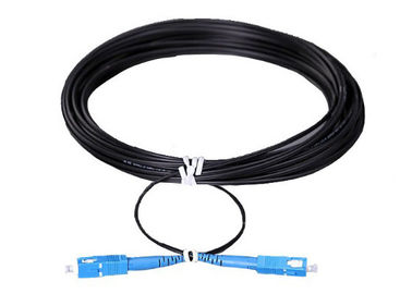 Cordón de remiendo interior de la fibra del PVC LSZH de FTTH/de FTTX con el cable de descenso