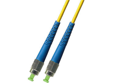 Conector plástico de la fibra óptica de FC para la transmisión de datos, 0.9m m/2.0m m/3.0m m