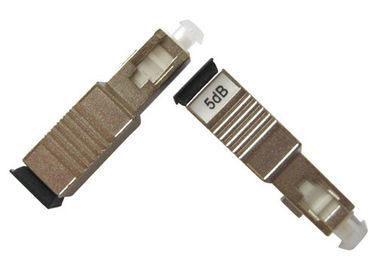 Atenuador femenino y masculino del SC de la fibra óptica, alto atenuador de la fibra con varios modos de funcionamiento de la directividad