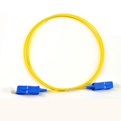 Cables des fibra óptica del remiendo de la fibra óptica del salto del descenso del cordón del SC FTTH del SC