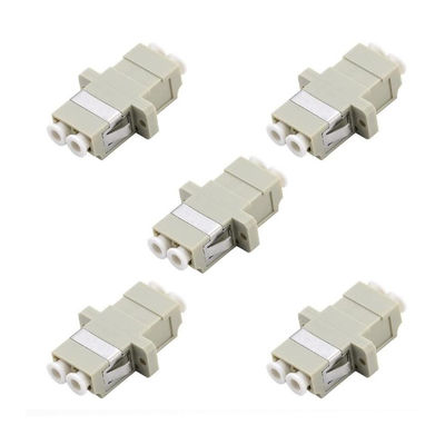 Conectores rápidos del adaptador de la fibra del Pvc del conector de la fibra con varios modos de funcionamiento