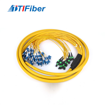 Base de la base 24 de la base 12 del cordón de remiendo de la fibra del solo modo de FTTH FTTA FTTX 6