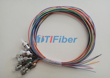 Coleta de la fibra óptica del desbloqueo del ST 0.9m m, cable óptico de 12 bases