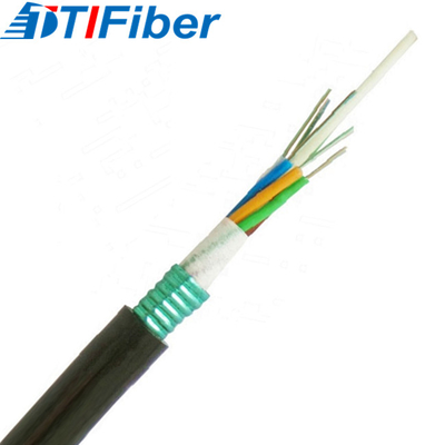 GYFTS 24 quitan el corazón al cable enterrado directo unimodal de la fibra de G652D FRP