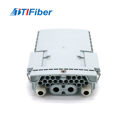 16 la distribución al aire libre del puerto FTTH de la base encajona de fibra óptica