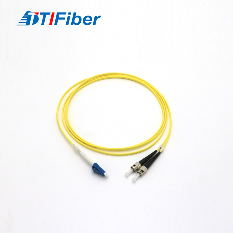 Cordón de remiendo unimodal de la fibra óptica de LC/UPC-ST/UPC SX DX G652D LSZH 0.9m m/3.0m m