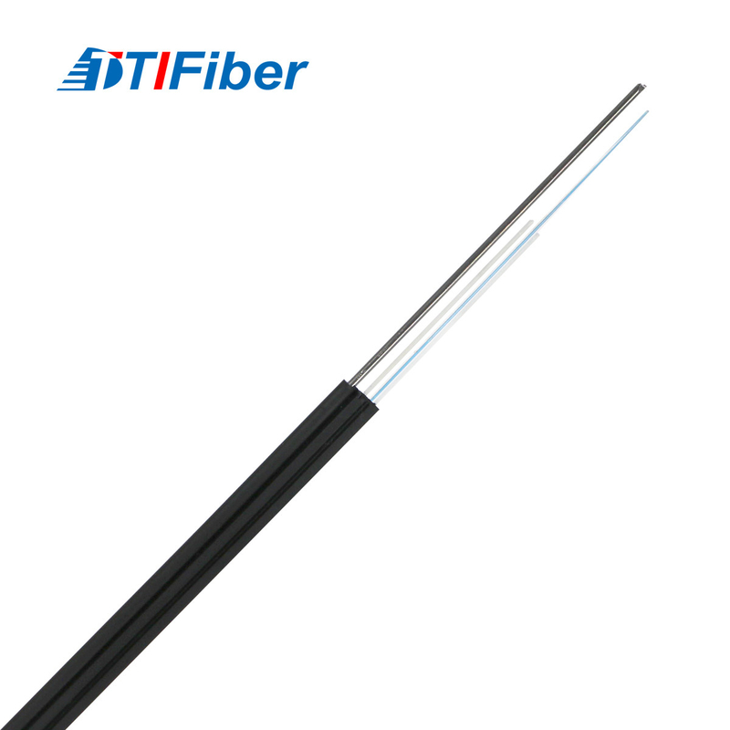 Cable de fribra óptica al aire libre aéreo unimodal de GJYXFCH para la ayuda del uno mismo de FTTH